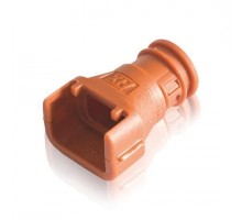 Разъем высокотемпер. CIH08-FCI02 нейлон 6 d8мм оранж. (уп.1000шт) ABB 7TCA298010R1055