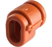 Разъем высокотемпер. CIH12-BC2 нейлон 6 d12мм оранж. (уп.300шт) ABB 7TCA298010R1198