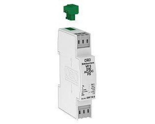 Разрядник MSR для 2-полюсн. энергосбережения 230В VF2 230-AC/DC-FS OBO 5097939