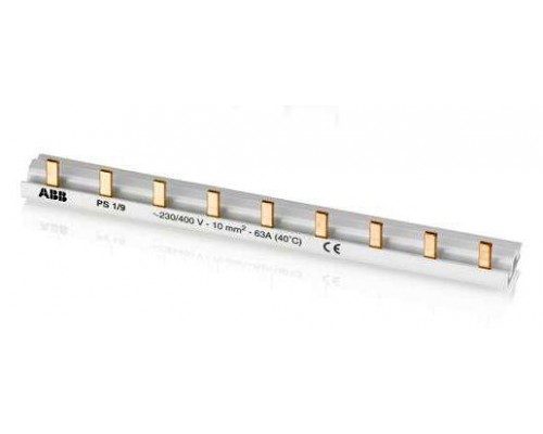 Разводка шинная 1ф PS1/9 Comp(PIN) ABB 2CDL210001R1009
