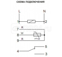 Регулятор температуры CRT-05 (от -100 до +400 град.C; микропроцессорный; многофункц.; ЖКИ индикация; с возможностью подкл. выносного датчика РТ100; монтаж на DIN-рейке 35мм 230В AC 16А 1P IP20) F&F EA07.001.010