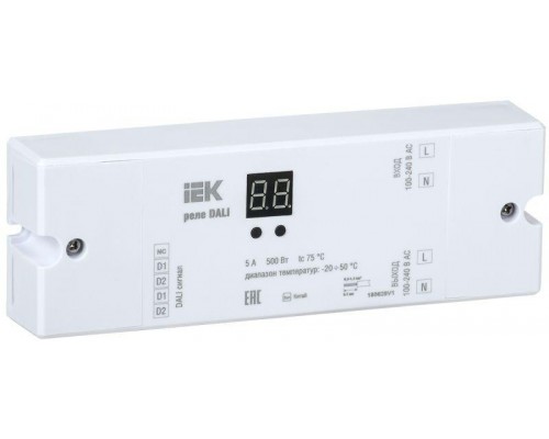 Реле DALI 500Вт (1 контакт) 230В ИЭК LRD11-01-1-500