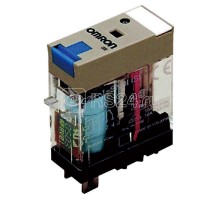 Реле G2R1SNI24DCSNEW 1п светодиод. индикатор и тест. кнопка 24В DC 10А Omron 154479