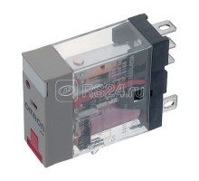 Реле G2R1SNIAC12SBYOMB 1п светодиод. индикатор и тест. кнопка 12В AC 10А Omron 171108