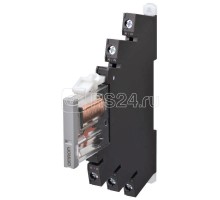 Реле G2RVSR700DC24BYOMB 6мм миниатюр. винт. клеммы контакты серебро олово 24В DC 6А черн. Omron 678023