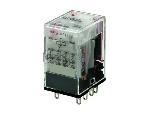 Реле MY-GS 4PDT MY4GSDC24BYOMZ 24В DC Omron 686153