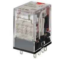 Реле MY-GS 4PDT MY4INGSAC110120BYOMZ светодиод. индикатор тест. кнопка 110/120В AC Omron 686172