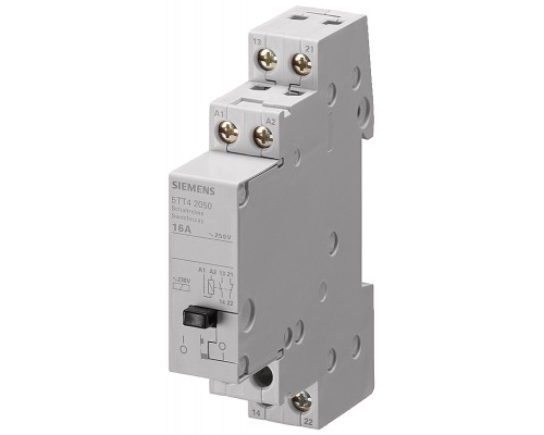 Реле N-тип НО+1 НЗ 16А 230/230В Siemens 5TT42050