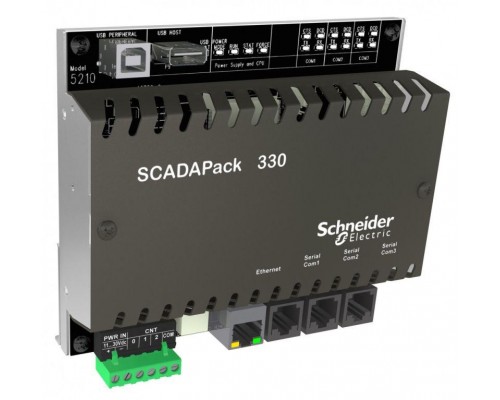 Реле SCADAPack 330 RTU 4 потока/GT IEC61131 SchE TBUP330-1W21-AA00S