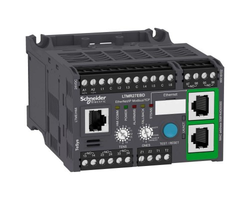 Реле TESYS T ETHERNET TCP/IP 1. 35-27А 24В DC SchE LTMR27EBD