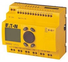 Реле безопасности EASYSafety 24В DC 14DI 4DO -Транс 1Do реле дисплей EASYNet ES4P-221-DMXD1 EATON 111017