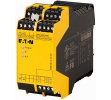 Реле безопасности двухканальное 24В AC/DC 230В AC/DC 50/60Гц ESR5-NO-31-24V-230VAC-DC EATON 118704