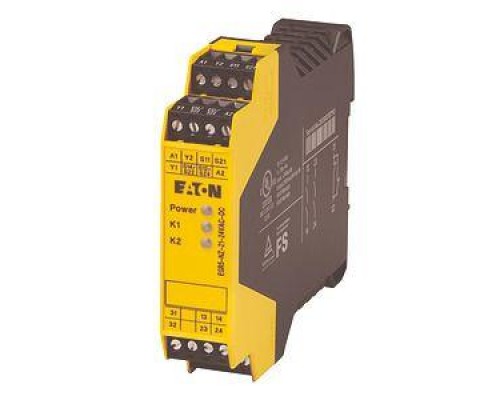 Реле безопасности двухканальное 24В DC/24В AC 50/60Гц ESR5-NZ-21-24VAC-DC EATON 118703