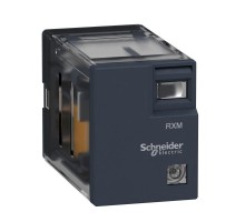 Реле электромеханическое 2 С/О 5А LED без кнопки SchE RXM2LB2B7