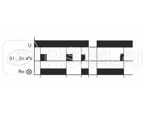 Реле импульсное BIS-402 (для установки в монтажную коробку 230В 8А 1Z IP40) F&F EA01.005.002