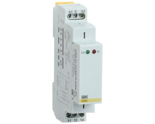 Реле импульсное ORM 1 конт. 12-240В AC/DC ИЭК ORM-01-ACDC12-240V