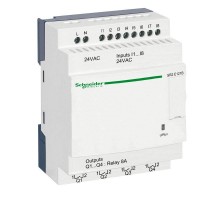 Реле компакт. интелект. Zelio Logic без диспл. 8вх/4вых питание 24В SchE SR2E121B