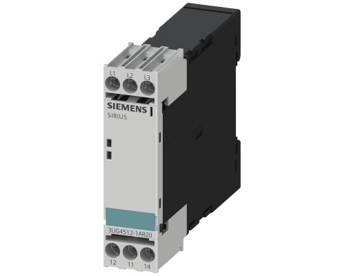 Реле контроля чередов. обрыва фаз 160-690Вт AC 1ПК Siemens 3UG45121AR20