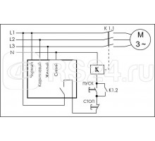 Реле контроля фаз CZF (монтаж на плоскость; 3х400/230+N 8А 1Z IP65) F&F EA04.001.001