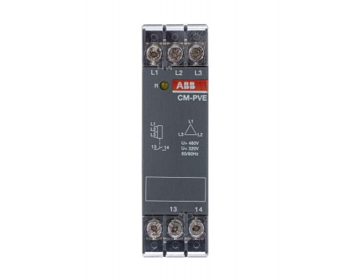 Реле контроля напряжения CM-PVE 3ф 1HO ABB 1SVR550871R9500