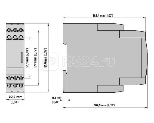 Реле контроля напряжения EMR6-W380-L-1 EATON 184777