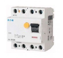 Реле контроля токов утечки 4п 0.3А (АС/DC) 5кА защита ПЧ PFR2-03-U EATON 235868