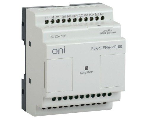 Реле логическое PLR-S. 3 RTD ONI PLR-S-EMA-PT100