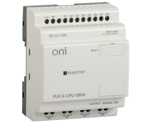 Реле логическое PLR-S. CPU0804 ONI PLR-S-CPU-0804