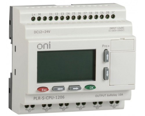 Реле логическое PLR-S. CPU1206 ONI PLR-S-CPU-1206