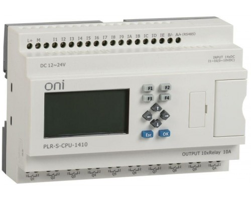 Реле логическое PLR-S. CPU1410 ONI PLR-S-CPU-1410