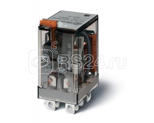 Реле миниатюрное 2CO 12А 24В DC FINDER 563290240040