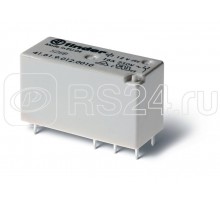 Реле миниатюрное низкопрофильн. электромеханич. монтаж на печатную плату выводы с шагом 5мм 1CO 16А AgSnO2 6В DC RTII FINDER 416190064010