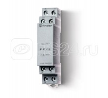 Реле модульное электронное вызывное со сбросом 1CO + 1NO 8А 12В AC/DC 17.5мм IP20 FINDER 131200120000