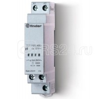 Реле модульное силовое моностабильное 1CO 16А AgSnO2 24В DC 17.5мм IP20 FINDER 199190244000