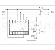 Реле напряжения CP-730 (DIN-рейка 3х400/230 + N 8А IP20) F&F EA04.009.004