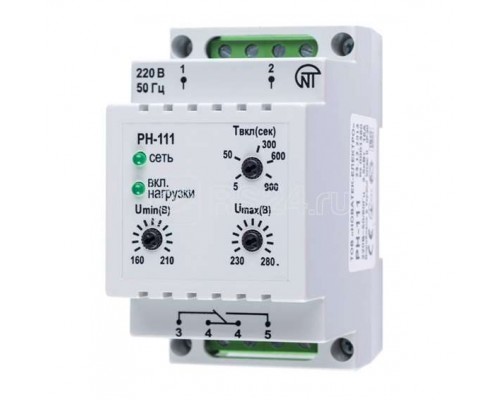 Реле напряжения РН-111 1ф НовАтек-Электро 3425600111