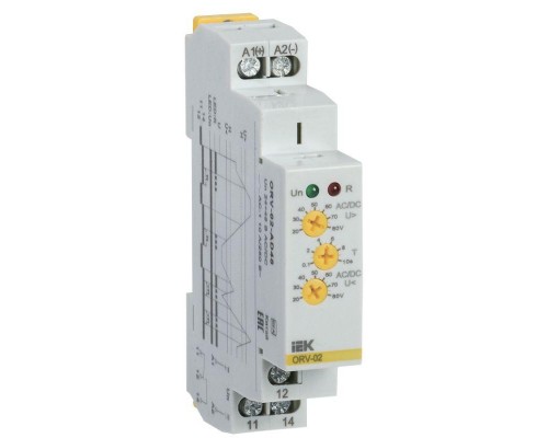 Реле повышения напряжения ORV 1ф 24-48В AC/DC ИЭК ORV-02-AD48