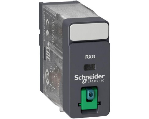 Реле промежуточное 10А 1СО=12В кнопка тест. SchE RXG11JD