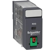 Реле промежуточное 10А 1СО~230В кнопка тест. SchE RXG11P7
