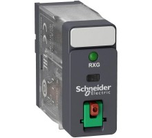 Реле промежуточное 10А 1СО~24В кнопка+LED SchE RXG12B7