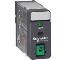 Реле промежуточное 10А 1СО=24В кнопка+LED SchE RXG12BD