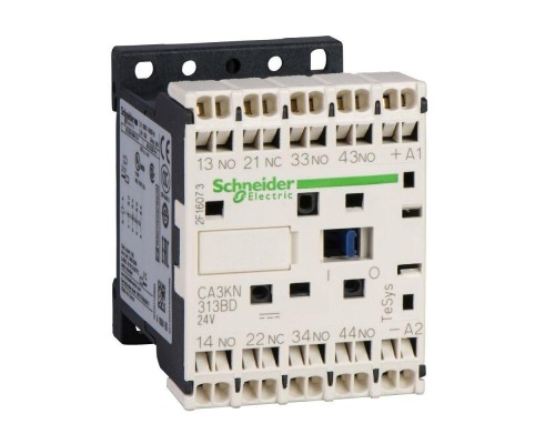 Реле промежуточное CA4 3НО+1НЗ 24В DC SchE CA4KN313BW3