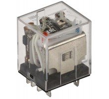 Реле РЭК 77-3(LY3) с инд. 10А 12В DC ИЭК RRP10-3-10-012D-LED