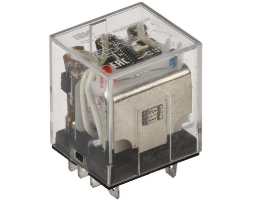 Реле РЭК 77-3(LY3) с инд. 10А 12В АC ИЭК RRP10-3-10-012A-LED