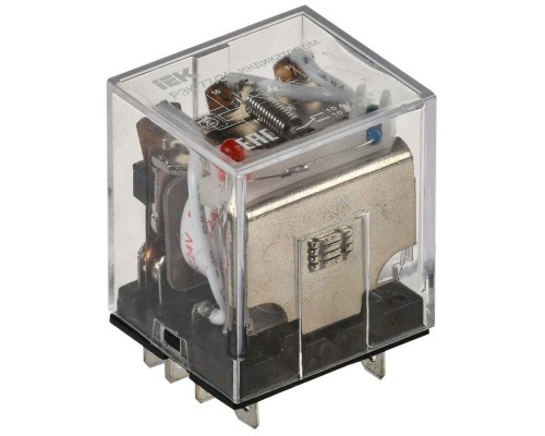 Реле РЭК 77-3(LY3) с инд. 10А 24В DC ИЭК RRP10-3-10-024D-LED