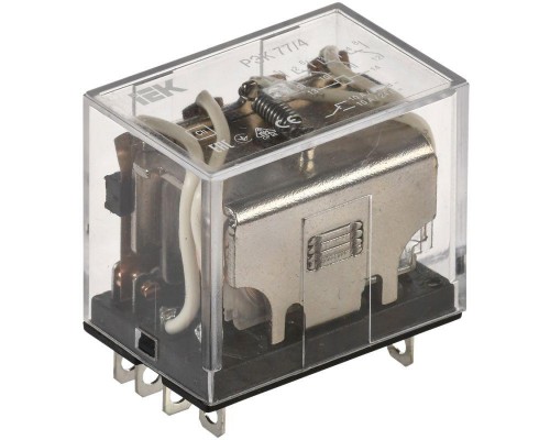 Реле РЭК 77-4 10А 12В AC ИЭК RRP10-4-10-012A