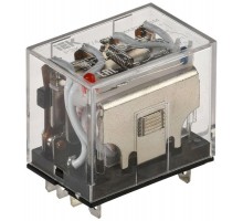 Реле РЭК 77-4(LY4) с инд. 10А 12В DC ИЭК RRP10-4-10-012D-LED