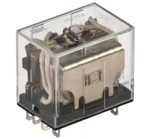 Реле РЭК 77-4(LY4) с инд. 10А 24В DC ИЭК RRP10-4-10-024D-LED