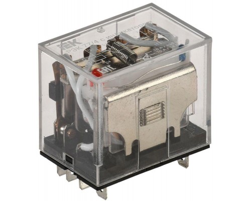 Реле РЭК 77-4(LY4) с инд. 10А 24В АC ИЭК RRP10-4-10-024A-LED