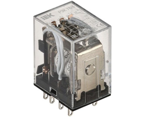 Реле РЭК 78-4 3А 24В DC ИЭК RRP20-4-03-024D